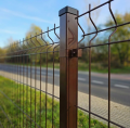 Słupek ogrodzeniowy 60x40x1,2 mm, długość 2,4 m, brązowy RAL 8017 GPV-700-68 (5)