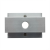 Klema środkowa H25 L50 surowa z dwoma pinami uziemiającymi aluminium 6063-T66 PV-04-19 (3)