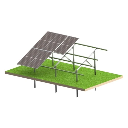 Konstrukcja naziemna PV N2V Light na 12 paneli fotowoltaicznych GPV-N2V-L12 (1)