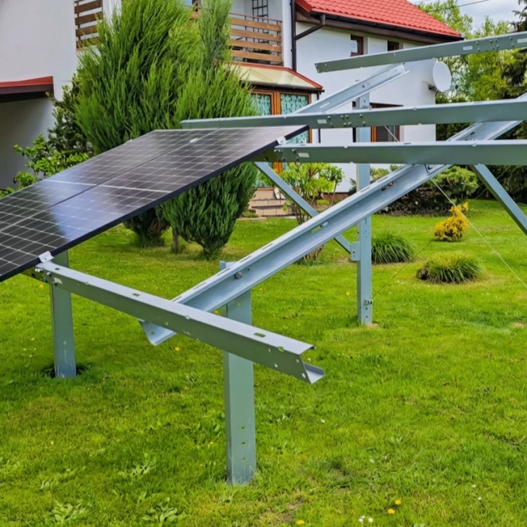 Konstrukcja naziemna fotowoltaiczna N2V Light 8 paneli 25-35° Magnelis GPV-N2V-L8 (10)