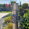 Odstraszacz ultradźwiękowy Viano WaterPro gryzoni kun myszy szczurów IP65 zasięg 2500m² 230V AC PV-400-37 (6)