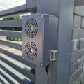Odstraszacz ultradźwiękowy Viano WaterPro gryzoni kun myszy szczurów IP65 zasięg 2500m² 230V AC PV-400-37 (7)