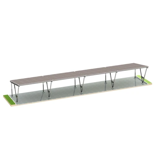 Carport Wiata samochodowa 8 pojazdy VICA 4x2 cars GPV-105-08 (2)