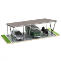 Carport Wiata samochodowa 3 pojazdy VICA 2 cars + 1 car GPV-105-09 (1)