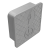 Skrzynka kontrolna ścienna 150x150x55mm szara z tworzywa 000-176 (1)