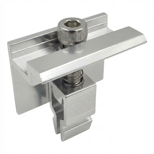 Klema boczna H35 L50 Klik (typ 2) Anodowana srebrna 000-188 (1)