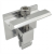 Klema boczna H35 L50 Klik (typ 2) Anodowana srebrna 000-188 (1)