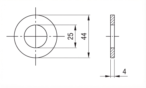 Podkładka M24 DIN 125 A2 140 HV 25 - 100 sztuk 000-166 (2)