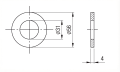 Podkładka M30 DIN 125 A2 140 HV 28 - 50 sztuk 000-168 (2)