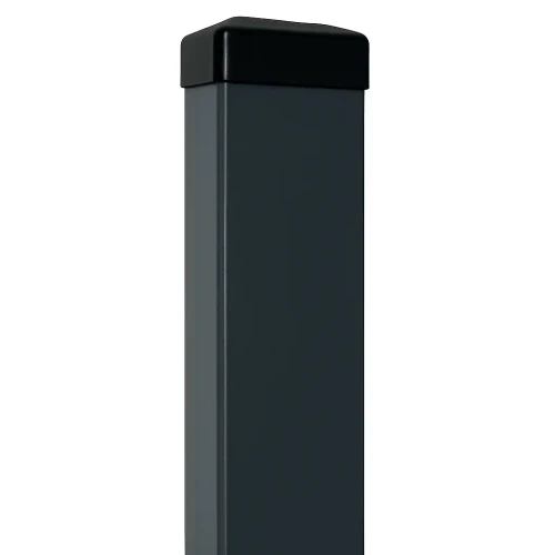 Słupek ogrodzeniowy 60x40x1,2 mm, długość 2,0 mb, grafitowy RAL 7016 000-193 (1)