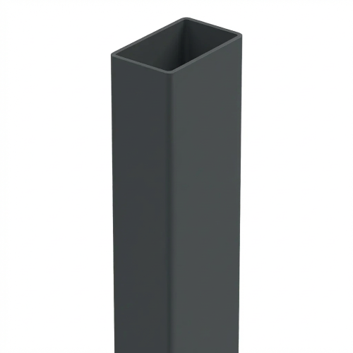 Słupek ogrodzeniowy 60x40x1,2 mm, długość 2,0 mb, grafitowy RAL 7016 000-193 (2)