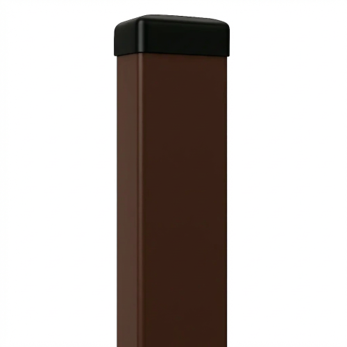 Słupek ogrodzeniowy 60x40x1,2 mm, długość 2,0 mb brązowy, RAL 8017 000-194 (1)