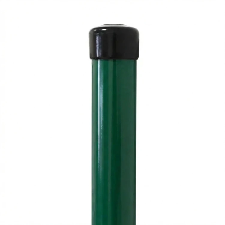 Słupek ogrodzeniowy Fi 42,4x1,2, długość 2,3 mb, zielony RAL 6005 000-220 (1)