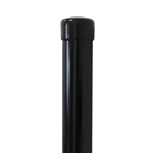 Słupek ogrodzeniowy Fi 42,4x1,5, długość 2,3 mb, czarny RAL 9005 000-222 (1)