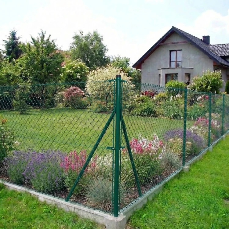 Słupek ogrodzeniowy Fi 42,4x1,5, długość 2,3 mb, zielony RAL 6005 000-224 (3)