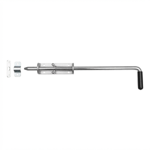 Rygiel ze sprężyną ocynkowany 420x14 mm