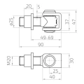 Zawias do wspawania M20 000-243 (2)