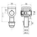 Zawias do wspawania M16 000-246 (2)