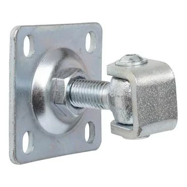 Zawias regulowany z szyldem M16 80x80x3 mm, ucho ocynkowane 000-253 (1)
