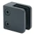 Uchwyt do szkła 45x45x26 mm antracyt szkło 6-10,76 mm zamak system płaski malowany 000-269 (3)