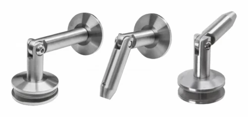 System zadaszeń szklanych M12, 3-elementowy, dla odciągu fi 12mm, szkło 8-17,52mm (aisi304, uniwersalny, satyna) (10) 000-285 (2)