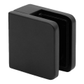 Uchwyt punktowy do szkła 45x45x26 mm, czarny, szkło 6-10,76 mm, zamak, system płaski, malowany 000-286 (1)