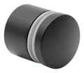 Uchwyt punktowy do szkła fi 50/30/M10x40 czarny szkło 8-21,52 mm AISI 304 system płaski 000-298 (1)
