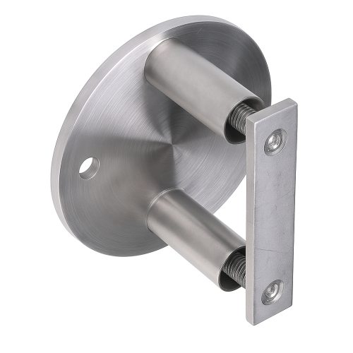 Mocowanie boczne słupa fi 42.4 mm do rury fi 100 mm AISI 304 satyna 000-299 (1)