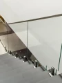 Pochwyt nakładany na szkło 8-21,52 mm 40x40x5000 mm AISI 304 satyna 000-300 (2)