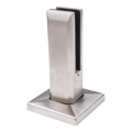 Uchwyt pionowy do szkła spigot 50x50/100x100 mm szkło 12-17.52 mm AISI 304 satyna 000-291 (3)