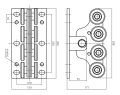 Wózek jezdny 89x100 mm do szyny 6V.089 bramy przesuwnej 8 rolek ze stali 000-310 (5)