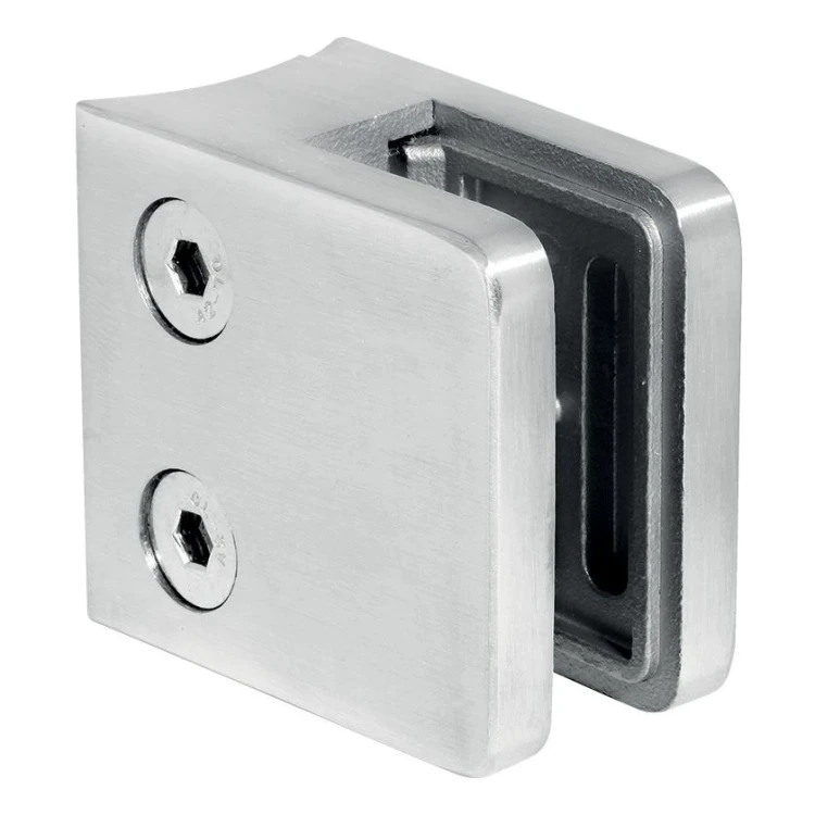 Uchwyt do szkła 45x45x26 mm szkło 8-10,76 mm AISI 304 system 48,3 mm satyna 000-338 (1)