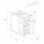 Uchwyt do szkła 45x45x26 mm szkło 6-10,76 mm zamak system 42,4 mm surowy 000-339 (2)
