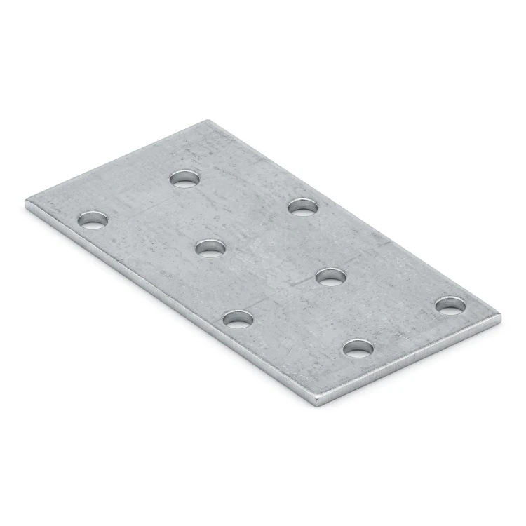 Płytka perforowana łącznik płaski PP 1 40x80x2,0 000-358 (1)