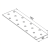 Płytka perforowana łącznik płaski PP 4 40x160x2,0 000-361 (3)