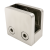 Uchwyt do szkła 45x45x26 mm ze wspornikiem pin szkło 6–10,76 mm AISI 304 system płaski satyna 000-268 (1)