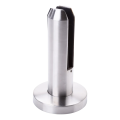 Uchwyt pionowy do szkła 12-17,52 mm spigot  fi 48 mm H=182 mm AISI 304 satyna 000-453 (1)