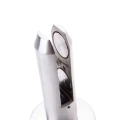 Uchwyt pionowy do szkła 12-17,52 mm spigot  fi 48 mm H=182 mm AISI 304 satyna 000-453 (2)