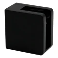 Uchwyt do szkła 45x45x26 mm do powierzchni płaskiej ze wspornikiem czarny 45K2-000-454 (2)