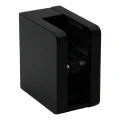 Uchwyt do szkła 45x45x26 mm do powierzchni płaskiej ze wspornikiem czarny 45K2-000-454 (3)
