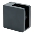Uchwyt do szkła 45x45x26 mm do powierzchni płaskiej ze wspornikiem antracytowy 45K2-000-455 (4)