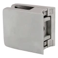Uchwyt do szkła 6–10,76 mm 45x45x26 mm wspornik i pin AISI 304 system płaski satyna 52K2-000-457 (2)