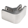 Uchwyt do szkła 6–10,76 mm kwadratowy 90° pin 53x45x26 mm AISI 304 satyna 90K2-000-473 (2)