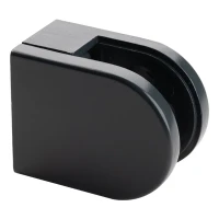 Uchwyt do szkła 6-10,76 mm 50x40x26 mm pin zamak system płaski antracyt
