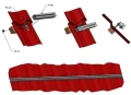 Profil aluminiowy 625cm 40x40 do śrub młoteczkowych Anodowany PV-01-11-AN (2)