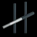 Panele ogrodzeniowe 3D 1230x2500 mm drut 4 mm 51 drutów grafit RAL 7016 (50 szt.) 000-486 (4)