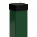 Słupek ogrodzeniowy 100x100x3 mm, długość 2,2 mb, zielony RAL 6005 000-492 (1)