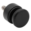 Uchwyt punktowy do szkła 6-12 mm fi 30/13/M8x40 AISI 304 system płaski czarny 000-493 (1)
