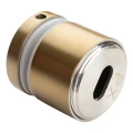 Uchwyt punktowy do szkła 8-21,52 mm fi 50/30/M10x40 AISI 304 system płaski złoty 000-494 (2)
