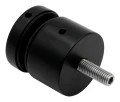 Uchwyt punktowy rotula do szkła fi 50mm gwint M10 system płaski czarny 000-516 (1)